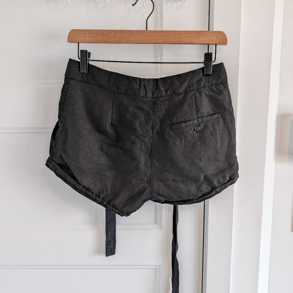 Aritzia/Wilfred Linen Mini Short Sz 0 - Picture 2 of 6